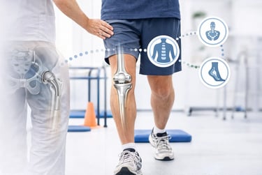 Fisioterapia post protesi ginocchio a Terni per recupero movimento, forza e deambulazione sicura