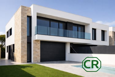 Ventanas PVC y aluminio en vivienda moderna en Costa da Morte – Carpintería REY