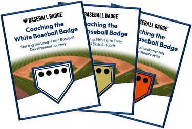 Baseball Badge offers youth baseball development e-books for each colored rank.