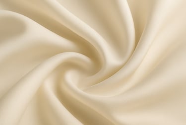 A delicate creamy silk fabric depicting metaphorically lees aging.