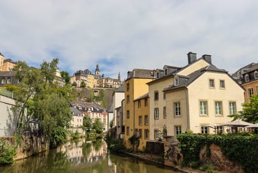 Luxembourg City - viewpoint Pont du Grund