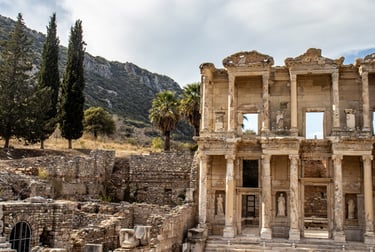 Ephesus bibliotheek van Celcius