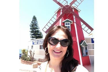 The Roaming Purser posando para foto em port elizabeth africa do sul