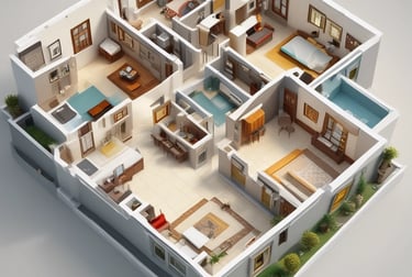 Bright living room with modern inventory
