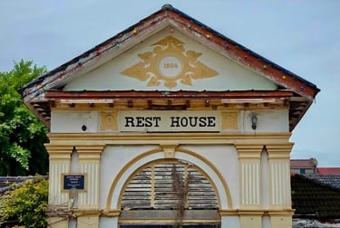 taiping heritage trail town rest house building