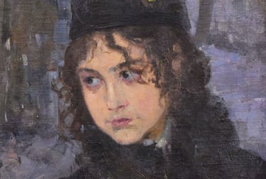 Феодосій Козачинський (1864-1922) «Гімназистка», 1910
