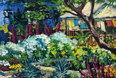Андрій Хворост, «Алея в квітах. База «Чайка» с.Лугове», 2011