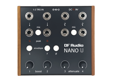 NANO U Utility Module - envelope follower, signal boost, mix, attenuate, CV offset