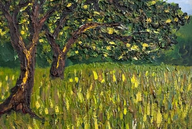 Павло Босий, етюд «В лимонних тонах», 1987
