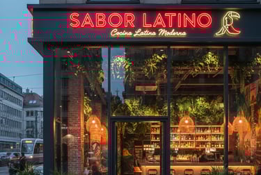 WebPro247 I Ejemplos Sabor latino