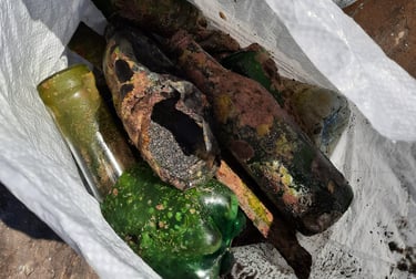 Glass bottles