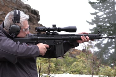 Image Link of Shooting a HK91 PTR91 style rifle