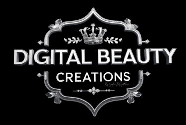 a logo for digital beauty creations