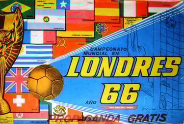 1966 Ediciones Infantiles Crack Campeonato Mundial Londres 66 Uruguay Sports Card Album