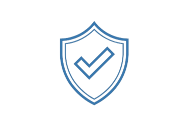 Shield with check icon