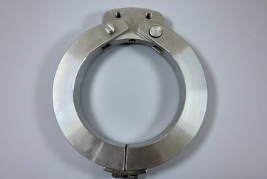 Split ring in two halves for rolling mill shaft assembly, drawing No. 8.042098.E