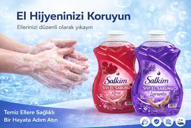 Salkım 3lt sıvı el sabunu