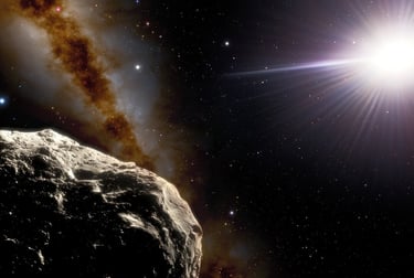 Asteroide osservato dal telescopio Soar Cile
