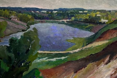 Михайло Надеждін, «Ставок. Красногірка», 1985