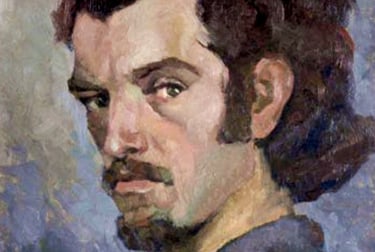 Анатолій Горбенко, автопортрет, 1971