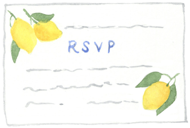 rsvp card