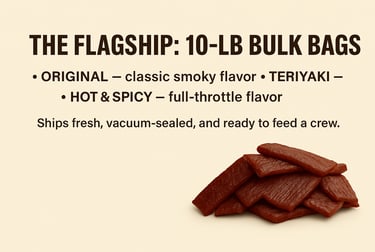 Buy Bulk Beef Jerky