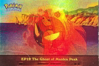 EP19 Topps Pokémon series 2 US rainbow foil