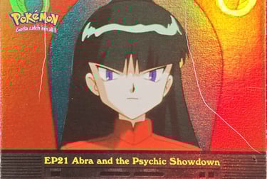 EP21 Topps Pokémon series 2 US rainbow foil