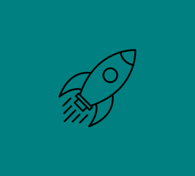a rocket ship launching 