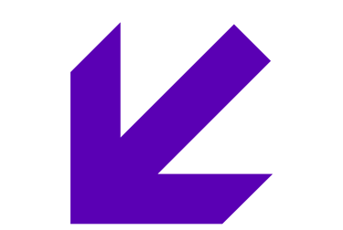 freccia indicatore viola