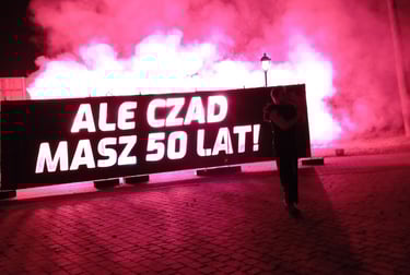pirobaner ale czad masz 50 lat