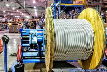 Wire and Cable Industry uses pneumatic press and cylinders manufractured by national pneumtics systems in vasai .