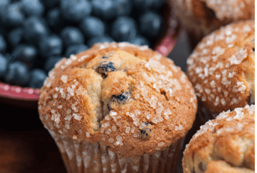Morning Muffin Fruit and Cheese 