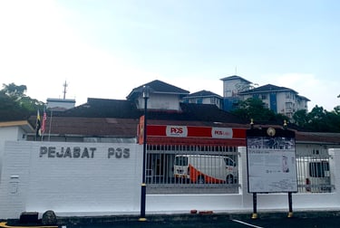 taiping heritage trail first post office malaysia taiping