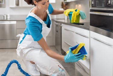 a man walking on a beach carrying a bag of garbage