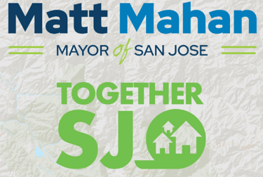 Logo of Mayor Matt Mahan and the Together SJ program