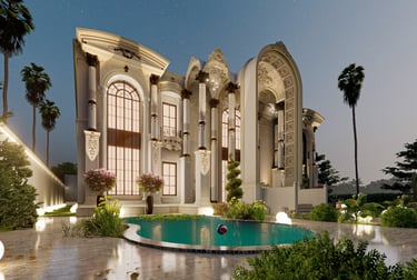 تصميم قصر بالرياض