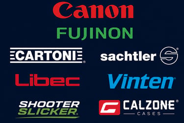 Broadcast lenses, tripods and camera support systems