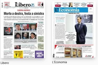 Publicar edicto diario de Italia 2026