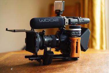 Blackmagic cinema camera professional video production London 852 Recordings