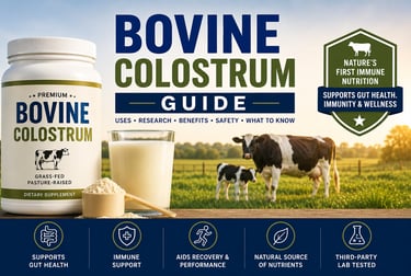 Bovine Colostrum Benefits, Uses, And Safety Guide