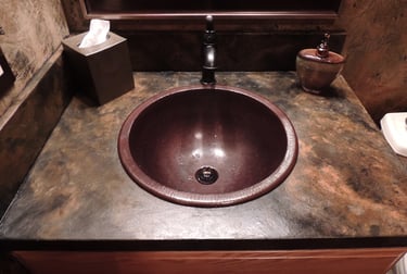 concrete counter top