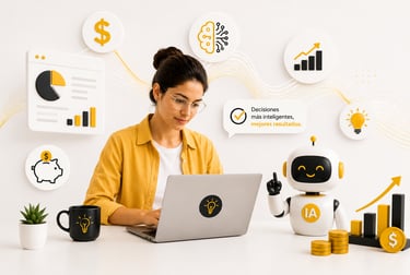 IA en negocios by michelle chirinos arias
