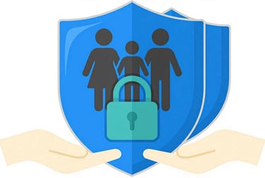 icono de protección familiar