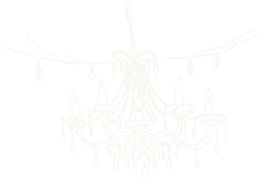 White Chandelier Icon