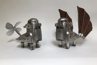 Creature Sculptures by Artist Tal Avitzur.