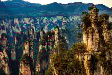 Tianze Mountain Overlook, Zhangjiajie