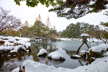 Kenrokuen Gardens, Kanazawa