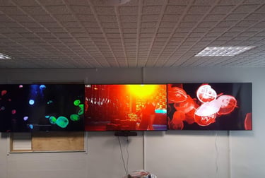Multi screen video conferencing solution