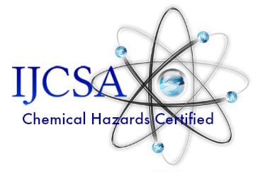 Certification logo for the jcsa chemical hazard hazard hazard hazard